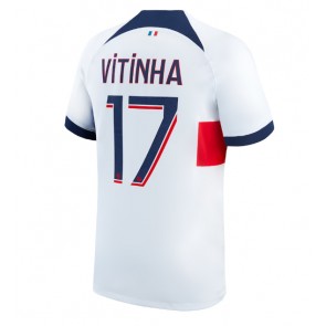 Paris Saint-Germain Vitinha Ferreira #17 Koszulka Wyjazdowych 2023-24 Krótki Rękaw